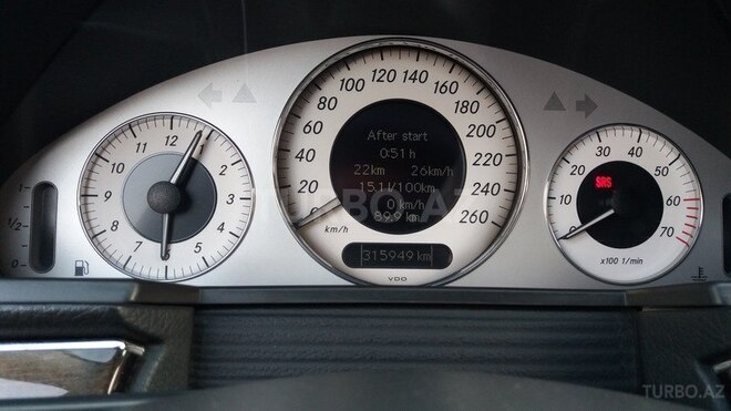 Mercedes E 240 2003, 315,949 km - 2.6 l - Bakı