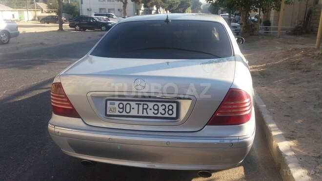 Mercedes S 320 1999, 255,000 km - 3.2 l - Bakı