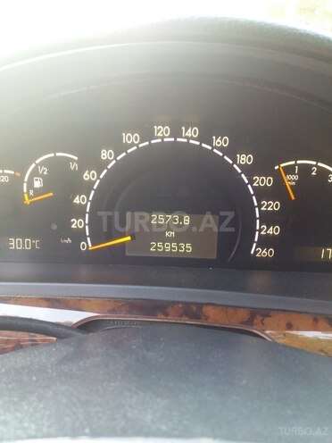 Mercedes S 320 2001, 260,000 km - 3.2 l - Bakı