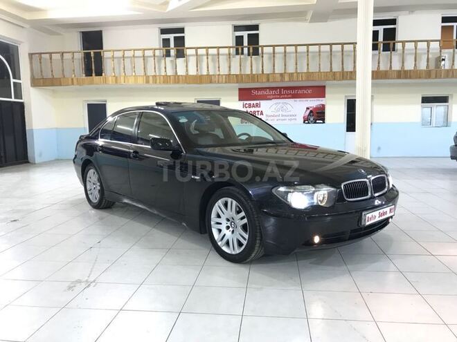 BMW 745 2002, 290,477 km - 4.4 l - Sumqayıt