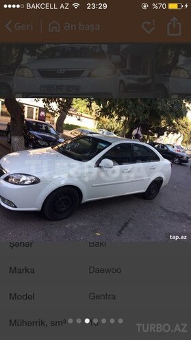 Daewoo Gentra 2014, 85,000 km - 16.0 l - Bakı