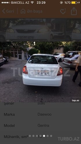 Daewoo Gentra 2014, 85,000 km - 16.0 l - Bakı