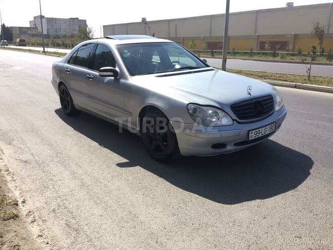 Mercedes S 320 2000, 203,000 km - 3.2 l - Sumqayıt