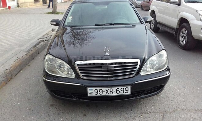 Mercedes S 320 2004, 237,000 km - 3.2 л - Beyləqan