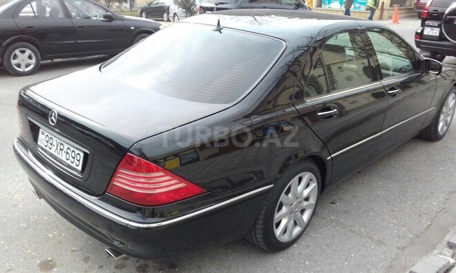 Mercedes S 320 2004, 237,000 km - 3.2 л - Beyləqan