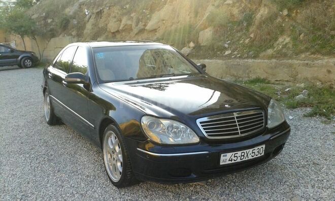 Mercedes S 320 2001, 250,000 km - 3.2 l - Bakı