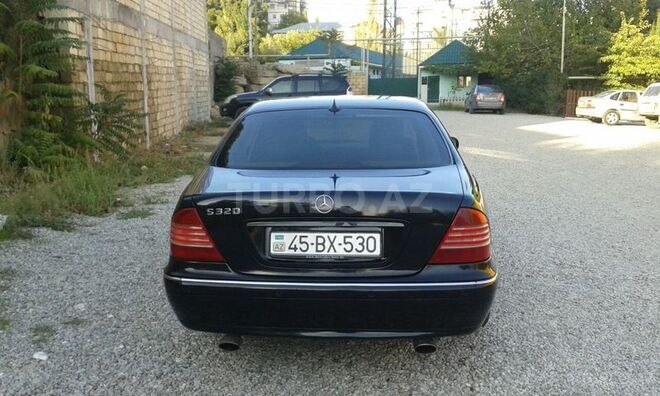 Mercedes S 320 2001, 250,000 km - 3.2 l - Bakı