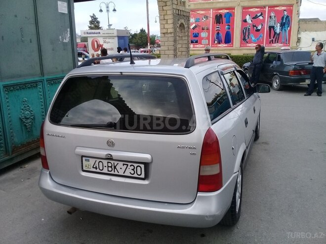 Opel Astra 2001, 210,000 km - 1.6 l - Quba