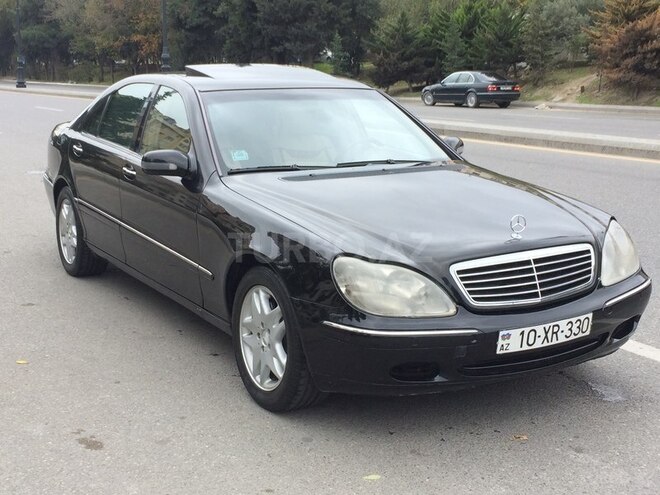 Mercedes S 320 2002, 195,000 km - 3.2 l - Bakı