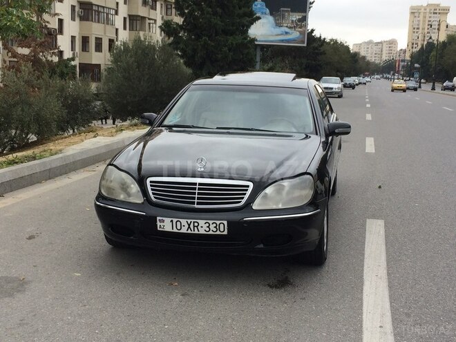 Mercedes S 320 2002, 195,000 km - 3.2 l - Bakı