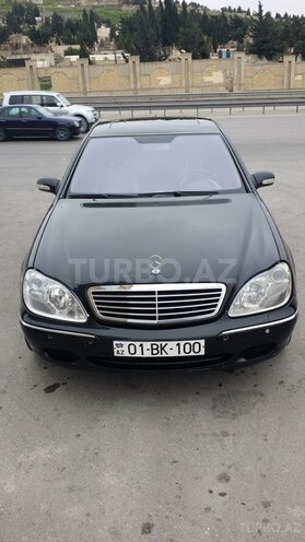 Mercedes S 320 2001, 231,000 km - 3.2 l - Bakı