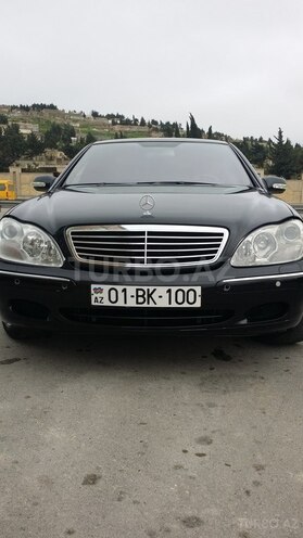 Mercedes S 320 2001, 231,000 km - 3.2 l - Bakı