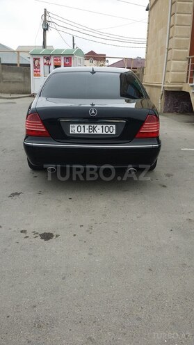 Mercedes S 320 2001, 231,000 km - 3.2 l - Bakı