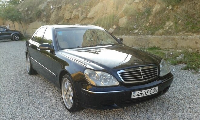 Mercedes S 320 2001, 350,000 km - 3.2 l - Bakı
