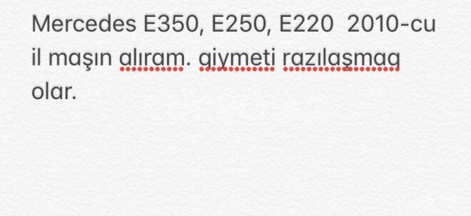 Mercedes E 250 2010, 100,000 km - 0.3 l - Bakı