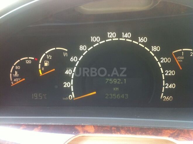 Mercedes S 430 1998, 235,600 km - 4.3 l - Bakı