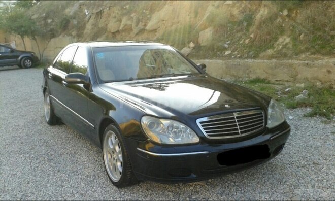 Mercedes S 320 2001, 350,000 km - 3.2 l - Bakı