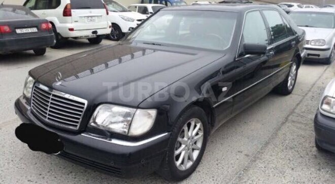 Mercedes S 320 1997, 172 km - 3.2 l - Bakı