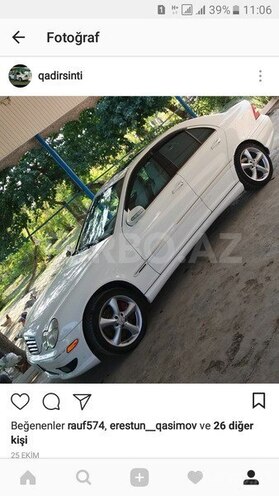 Mercedes C 230 2005, 210,000 km - 1.8 л - Bakı