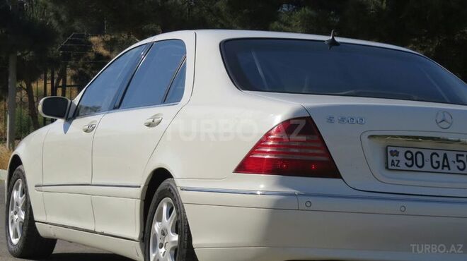 Mercedes S 320 2002, 210,000 km - 3.2 л - Bakı
