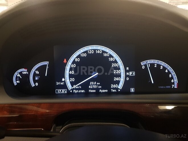 Mercedes S 500 2012, 42,500 km - 5.5 l - Bakı
