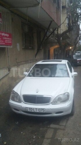Mercedes S 320 2000, 260,000 km - 3.2 l - Bakı