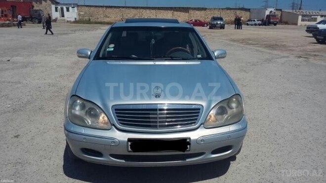 Mercedes S 320 1999, 186,395 km - 3.2 l - Bakı