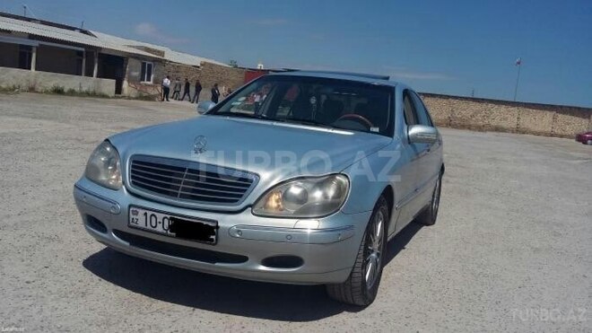 Mercedes S 320 1999, 186,395 km - 3.2 l - Bakı