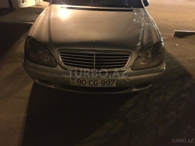 Mercedes S 320 2000, 321,000 km - 3.2 л - Bakı