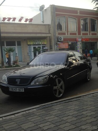 Mercedes S 500 2000, 199,827 km - 5.0 l - Gəncə