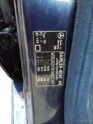 Mercedes C 180 1998, 225,000 km - 1.8 l - Bakı