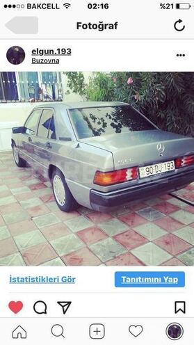 Mercedes 190 1990, 3,750,000 km - 1.9 l - Bakı