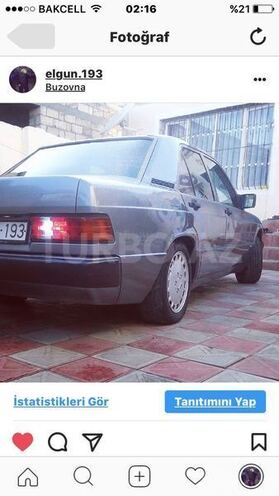 Mercedes 190 1990, 3,750,000 km - 1.9 l - Bakı