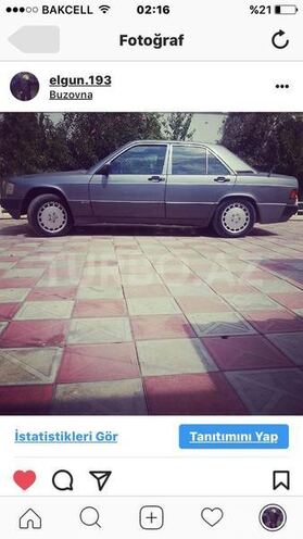Mercedes 190 1990, 3,750,000 km - 1.9 l - Bakı