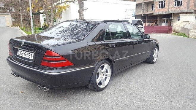 Mercedes S 320 2002, 178,000 km - 3.2 l - Bakı