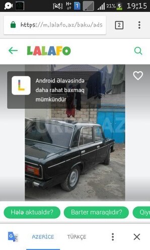 LADA (VAZ) 2106 1987, 157,913 km - 0.1 л - Bakı