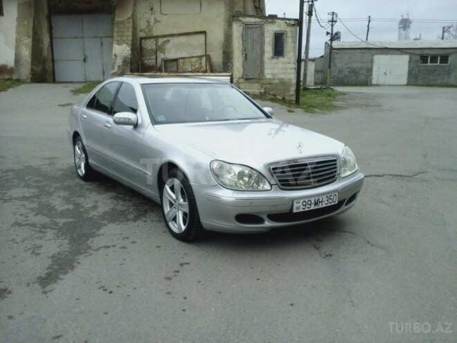Mercedes S 350 2004, 252,000 km - 3.7 l - Bakı