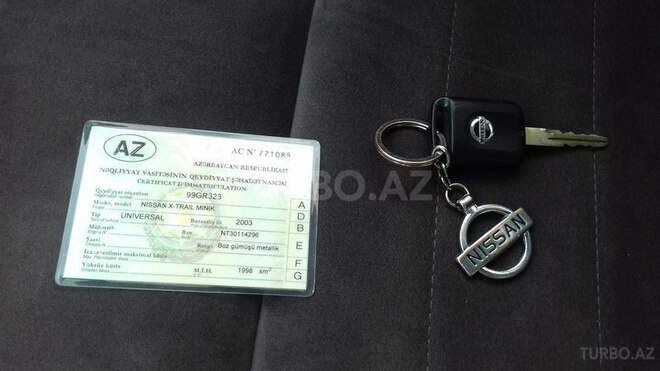 Nissan X-Trail 2003, 210,000 km - 2.0 l - Sumqayıt