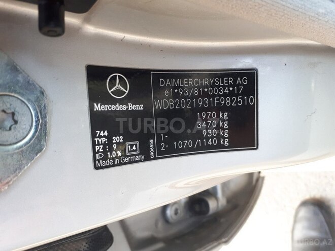 Mercedes C 220 2000, 440,000 km - 2.2 l - Bakı