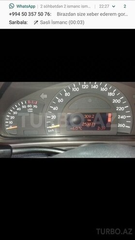 Mercedes C 320 2000, 253,000 km - 3.2 l - Bakı