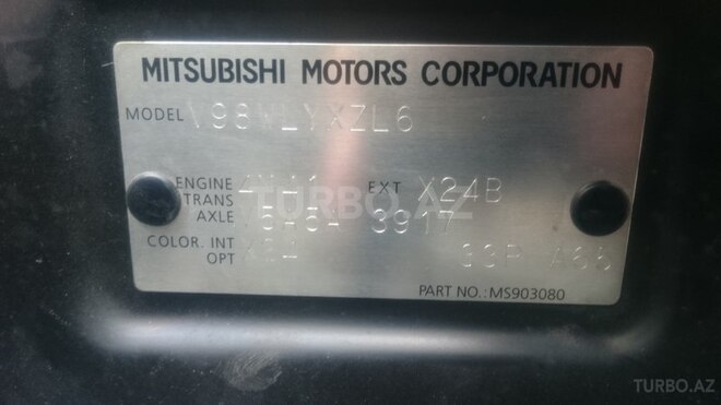 Mitsubishi Pajero 2007, 287,000 km - 3.2 l - Bakı