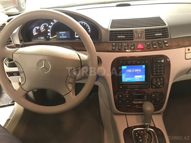 Mercedes S 320 1999, 72,625 km - 3.2 l - Bakı