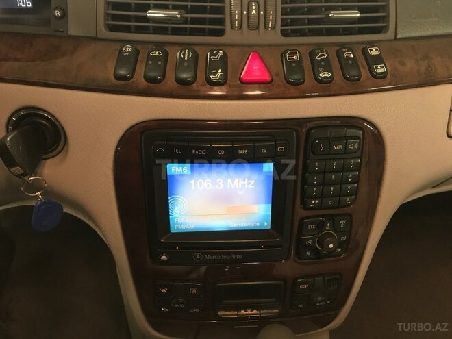 Mercedes S 320 1999, 72,625 km - 3.2 l - Bakı