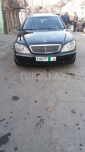 Mercedes S 320 2001, 288,000 km - 3.2 л - Bakı