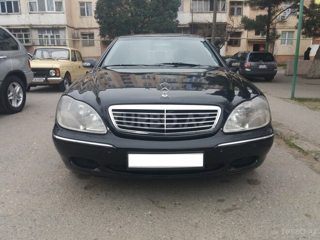 Mercedes S 320 1999, 198,000 km - 3.2 l - Bakı