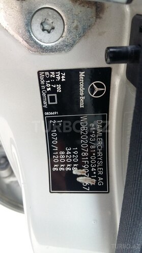 Mercedes C 180 1999, 324,000 km - 1.8 л - Bakı