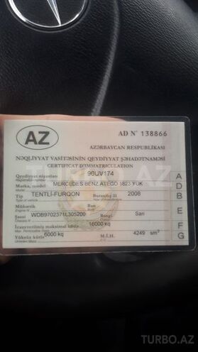 Mercedes Atego 815 2008, 350,000 km - 4.3 l - Bakı
