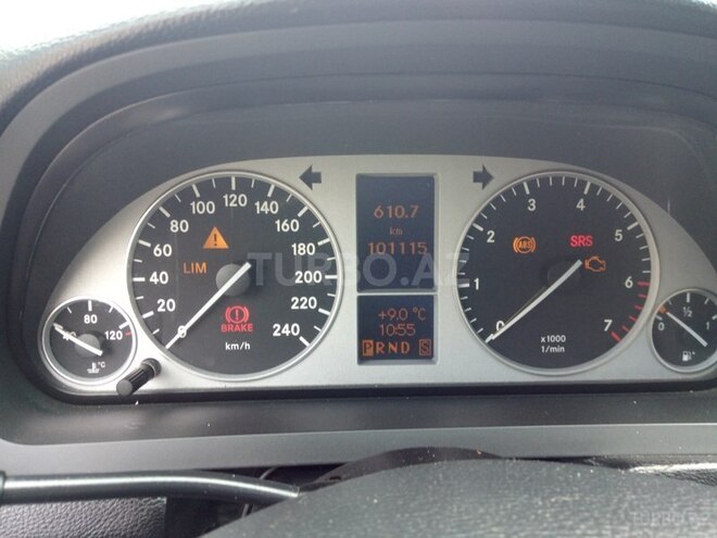 Mercedes B 170 2007, 101,115 km - 1.7 l - Sumqayıt