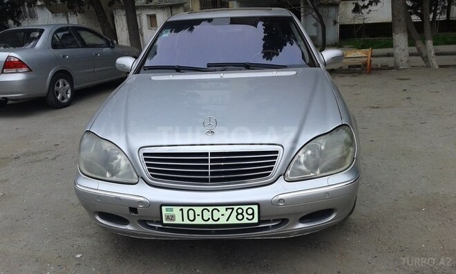 Mercedes S 400 2002, 230,000 km - 4.0 l - Bakı