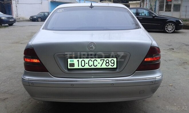 Mercedes S 400 2002, 230,000 km - 4.0 l - Bakı